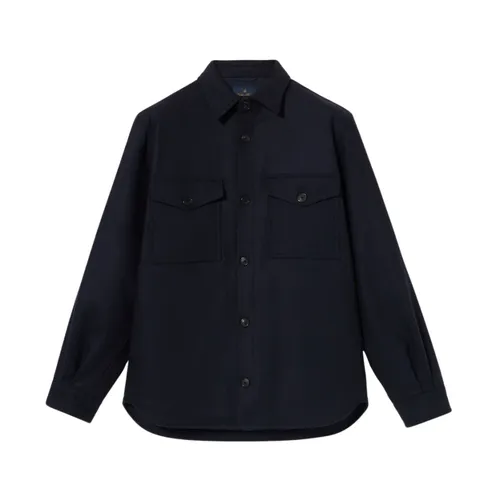 Wool-Blend Overshirt - Brooks Brothers - Modalova