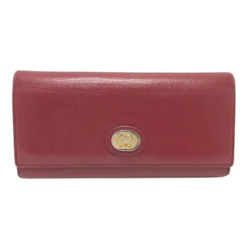 Pre-owned Leather wallets - Gucci Vintage - Modalova