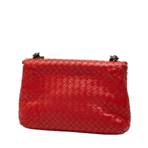 Pre-owned Leather Shoulder Bag - Bottega Veneta Vintage - Modalova