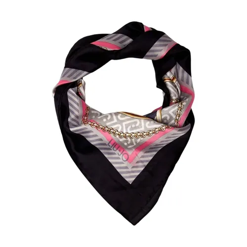 Printed Polyester Scarf with Pattern - Liu Jo - Modalova
