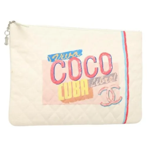 Pre-owned Canvas clutches - Chanel Vintage - Modalova