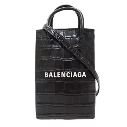 Pre-owned Leather Mini Bag - Balenciaga Vintage - Modalova