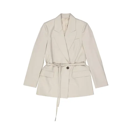Beige Wool Jacket Elegant Style - Brunello Cucinelli - Modalova