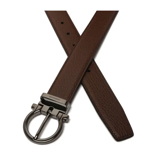 Reversible Gancini Belt - Ferragamo - Modalova