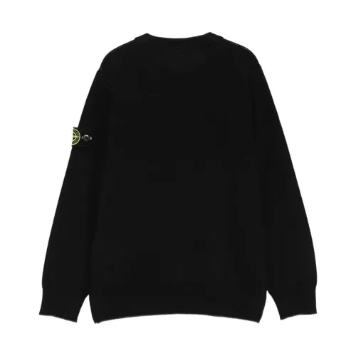 Ribbed Crewneck Sweater - Stone Island - Modalova