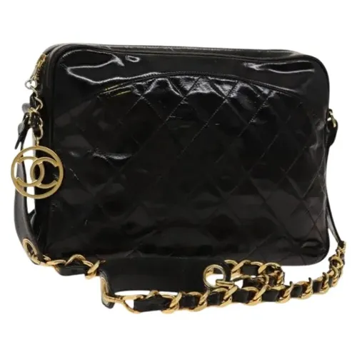 Pre-owned Vintage Enamel Shoulder Bag - Chanel Vintage - Modalova
