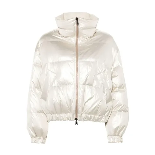 Reversible Down Jacket for Winter - Brunello Cucinelli - Modalova