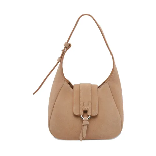 Mini leather hobo bag - Hogan - Modalova