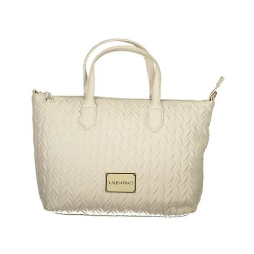 White Handbag with Removable Shoulder Strap - Valentino by Mario Valentino - Modalova