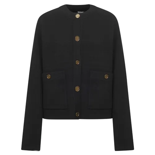 Hammered Button Cardigan - TotêMe - Modalova