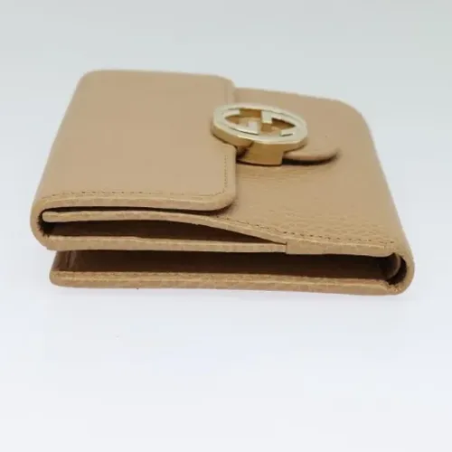 Pre-owned Leather Wallet - Gucci Vintage - Modalova