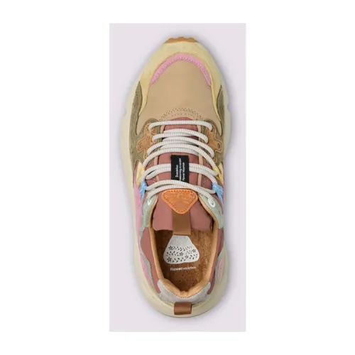 Yamano 3 Suede Print Trainer - Flower Mountain - Modalova