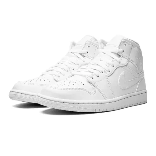 White Mid-Top Sneaker with Clean Design - Jordan - Modalova