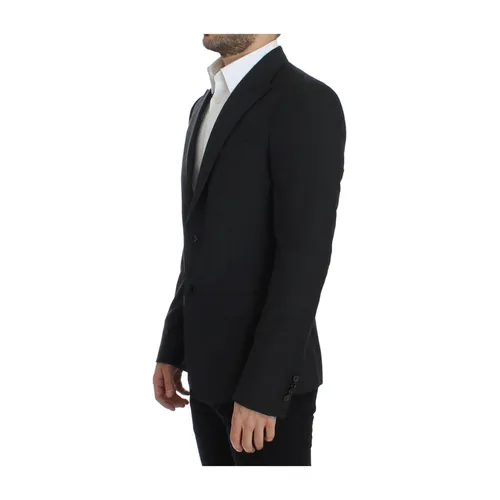 Slim Fit Wool Blazer - Dolce & Gabbana - Modalova