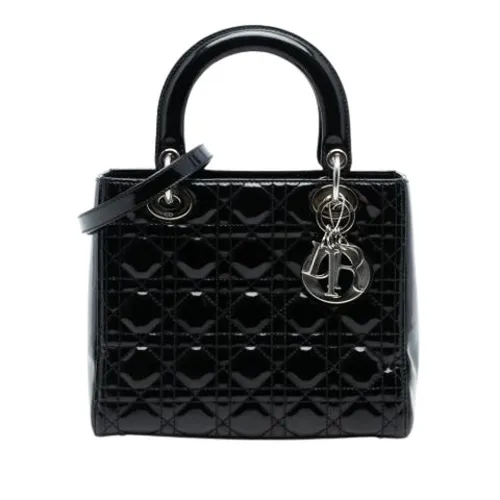 Pre-owned Leather Handbag - Dior Vintage - Modalova