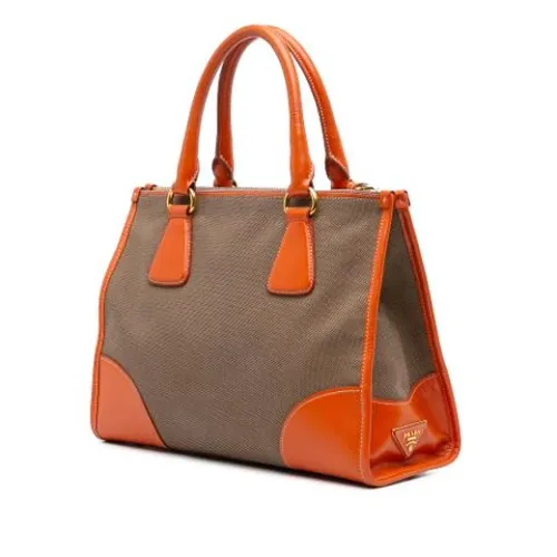 Pre-owned Canvas Tote Bag - Prada Vintage - Modalova