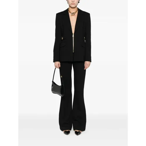Zip Blazer - Versace Jeans Couture - Modalova