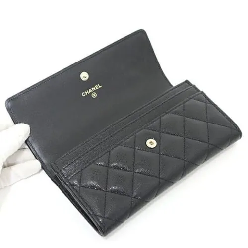 Pre-owned Leather Wallet - Chanel Vintage - Modalova