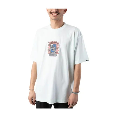 Skull Window Tee Hint of Mint - Vans - Modalova