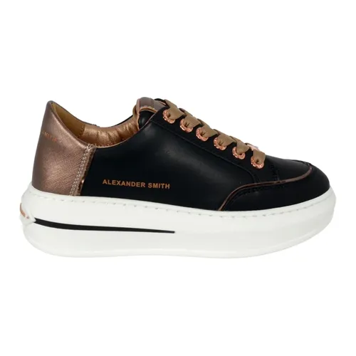 Lancaster Woman Sneakers Black Dark Copper - Alexander Smith - Modalova