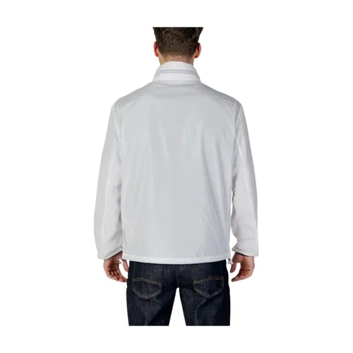 White Polyester Packable Jacket - Armani Exchange - Modalova