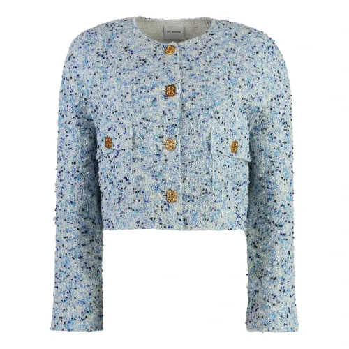 Tweed Jacket - ST. John - Modalova