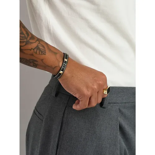 Black Onyx Stud Bracelet - Nialaya - Modalova