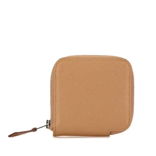 Pre-owned Leather wallets - Hermès Vintage - Modalova