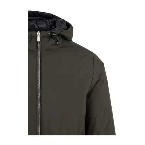 Technical Waterproof Coat with Zip Pockets - Moorer - Modalova
