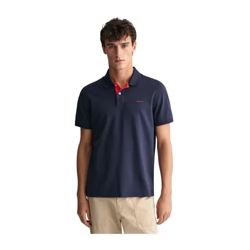 Stretch Cotton Polo Regular Fit - Gant - Modalova