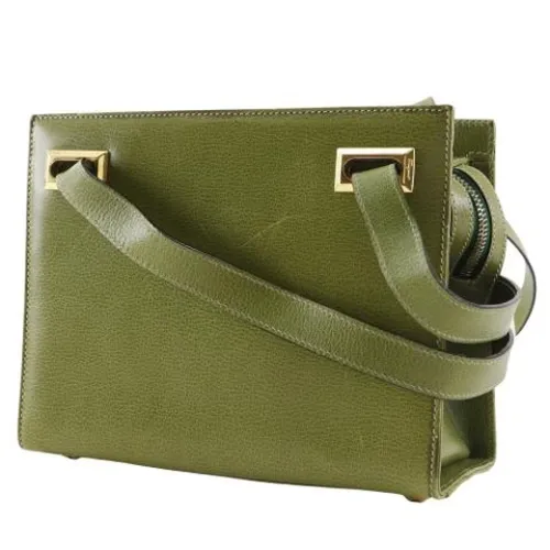 Pre-owned Leather Shoulder Bag - Salvatore Ferragamo Pre-owned - Modalova