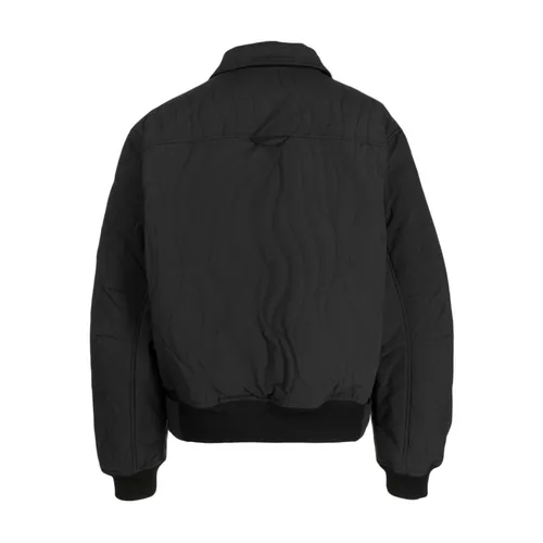 Quilted Bomber Jacket with Zip Detail - Holzweiler - Modalova
