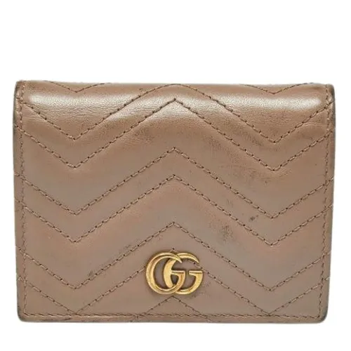 Pre-owned Leather Wallet - Gucci Vintage - Modalova