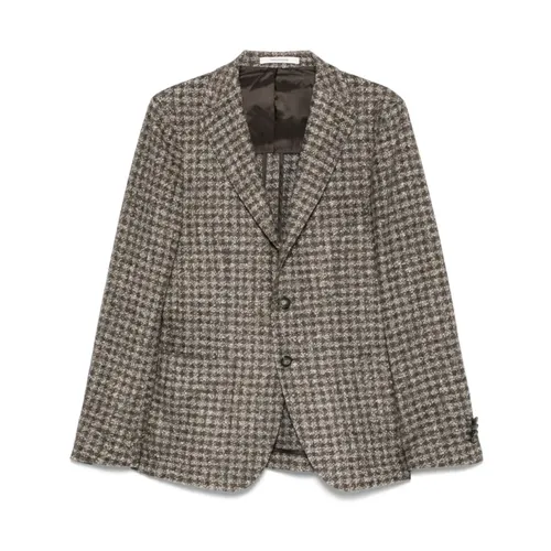 Single-breasted Blazer - Tagliatore - Modalova