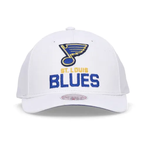 St. Louis Blues Curved Visor Cap - Mitchell & Ness - Modalova
