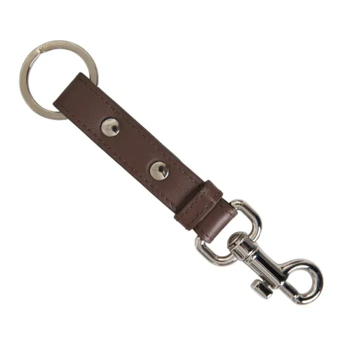 Leather Keyring - Dolce & Gabbana - Modalova
