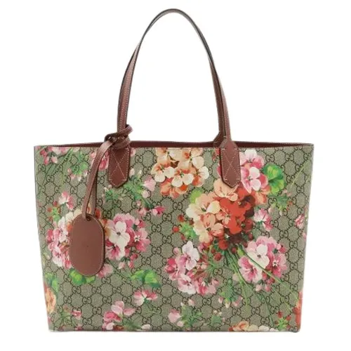 Pre-owned Canvas Tote Bag - Gucci Vintage - Modalova