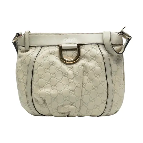 Pre-owned Leather Shoulder Bag - Gucci Vintage - Modalova