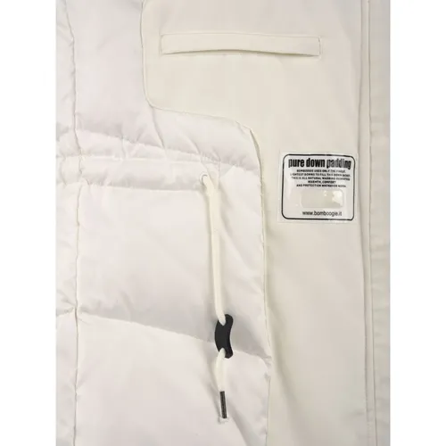 Stylish White Coat - BomBoogie - Modalova