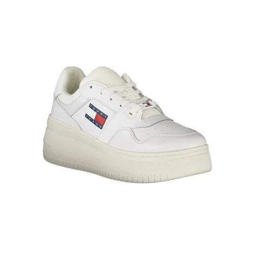 Leather Sneaker - Tommy Hilfiger - Modalova