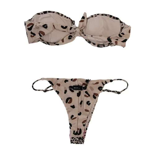 Animal Print Bikini Set - Me-Fui - Modalova