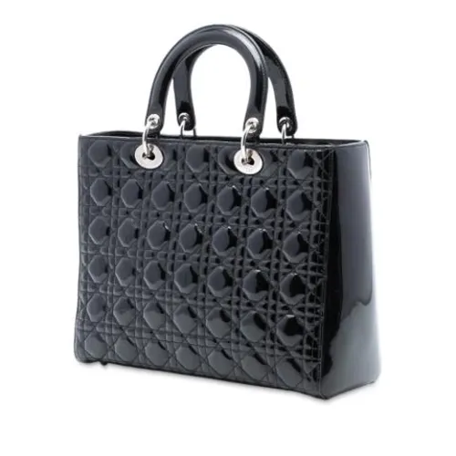 Pre-owned Leather Handbag - Dior Vintage - Modalova