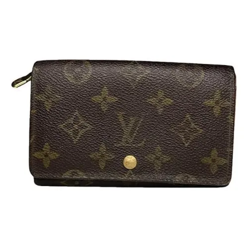 Pre-owned Leather Wallet - Louis Vuitton Vintage - Modalova