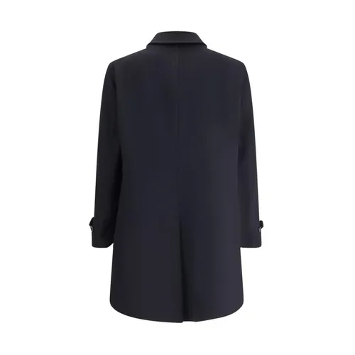 Wool Coat with Button Closure - Lardini - Modalova