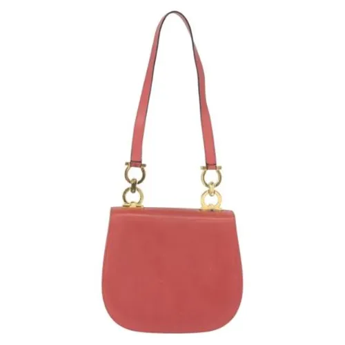 Pre-owned Leather Shoulder Bag - Salvatore Ferragamo Pre-owned - Modalova