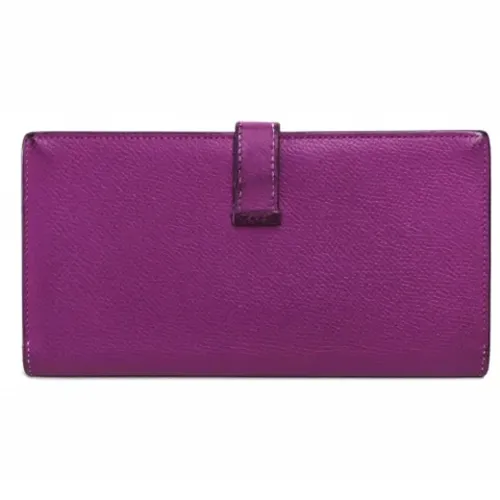 Pre-owned Leather wallets - Hermès Vintage - Modalova