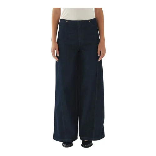 Pantaloni in Denim Indaco Magda - ALOHAS - Modalova