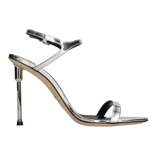 Sandalias Plateadas - Elisabetta Franchi - Modalova