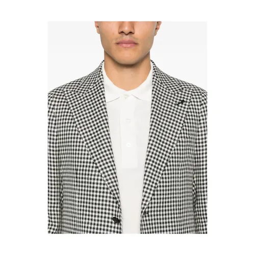 Gingham Jacket - Tagliatore - Modalova