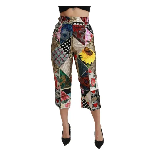 Cropped Trousers - Dolce & Gabbana - Modalova